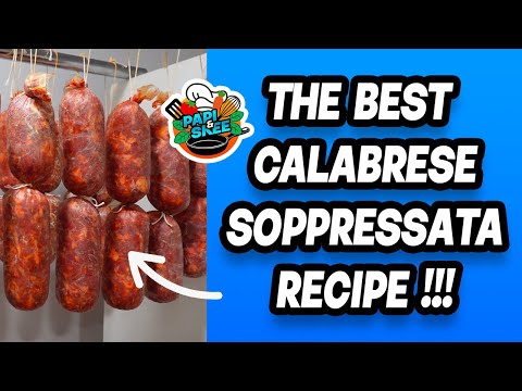 The BEST Calabrese Soppressata Recipe!!!