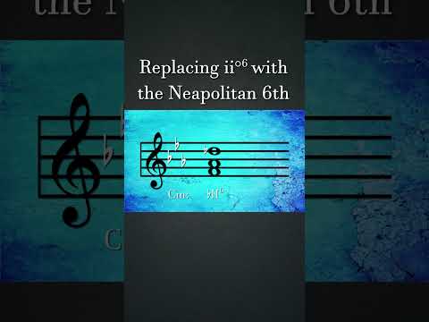 Replacing the ii°6 with the Neapolitan 6th Chord | How Composers Use Series  #musictheory