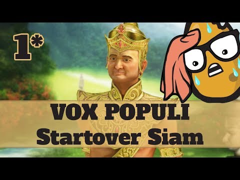 Civ 5 Vox Populi Siam Ep. 1 - Let's Play Civ 5 Siam Vox Populi Mod
