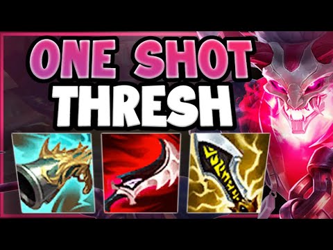 WTF RIOT!? WHY CAN THIS SUPPORT ONE SHOT CHAMPS IN TOP!? THRESH TOP GAMEPLAY League of Legends