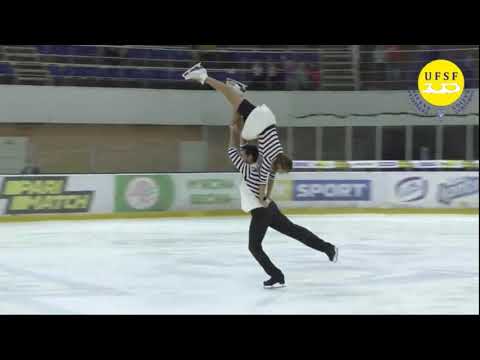 Ukrainian Figure Skating Cup 2020 Alexandra Nazarova and Maxim Nikitin FD