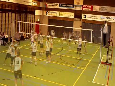 Volley2B JA1- Sliedrecht Sport JA1 : 2ste & 3de & 4de set (2009-2010)