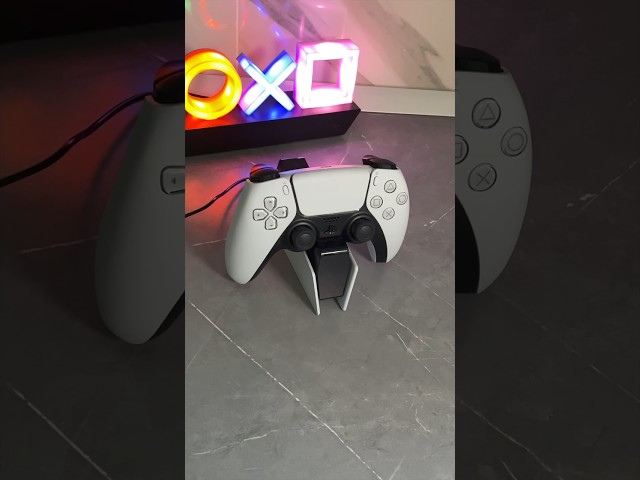 Vídeo relacionado con Fenolical Estación de Carga para DualSense PS5 y Controlador Edge, Táctil y Multifuncional para Playstation 5 con Iluminación Temporizada Libremente Controlable
