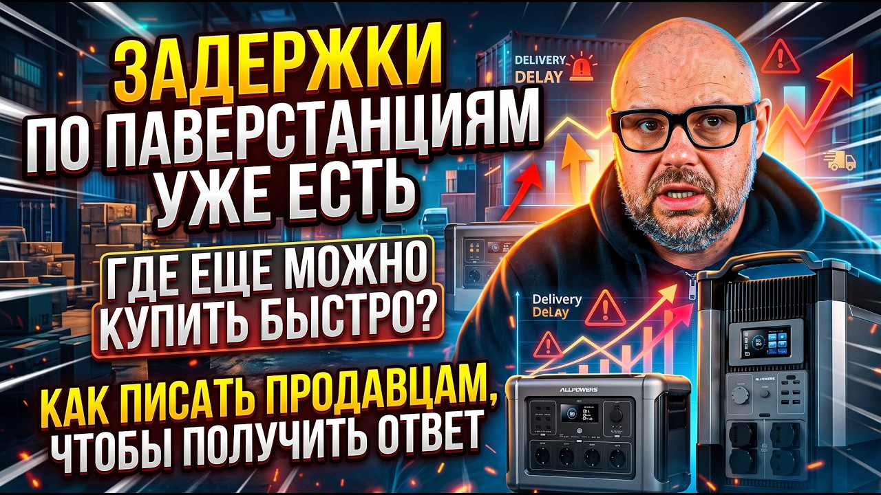 ЗАДЕРЖКИ ПАВЕРСТАНЦИЙ УЖЕ ЕСТЬ. ГДЕ КУПИТЬ БЫСТРО И КАК НАПИСАТЬ ПРОДАВЦУ, Ч?