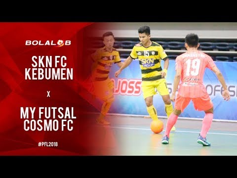 SKN FC Kebumen (2) Vs (2) My Futsal Cosmo FC jakarta - Highlights Pro Futsal League 2018