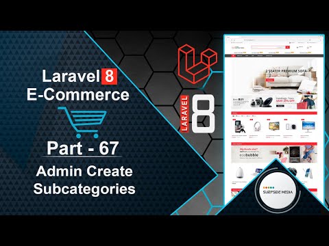 Laravel 8 E Commerce Project Layout Setup