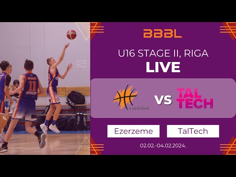 Ezerzeme-Rezekne 2008 vs Taltech BS 2008  | BBBL boys U16