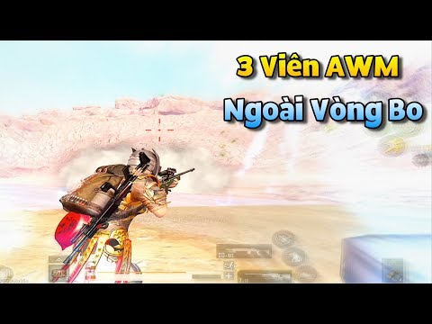 PUBG MobilePha Vẩy AWM Lượm 3 Mồm Của 3 Thanh Niên Trên Đồi