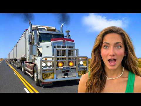 Trying To Drive A Road Train For The Very First Time