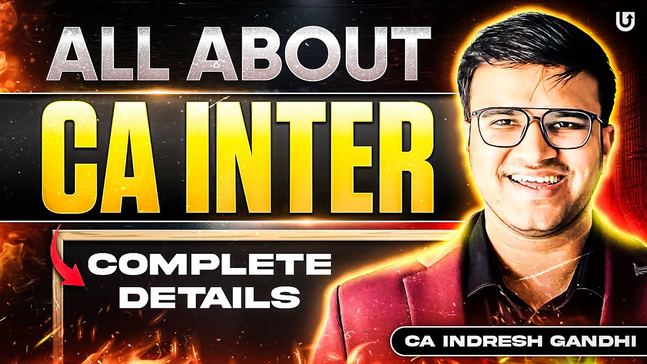 Complete Guide to CA Intermediate New Syllabus 2025 by CA Indresh Gandhi