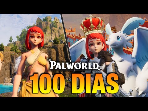 SOBREVIVI 100 DIAS NO PALWORLD!!! (O FILME)
