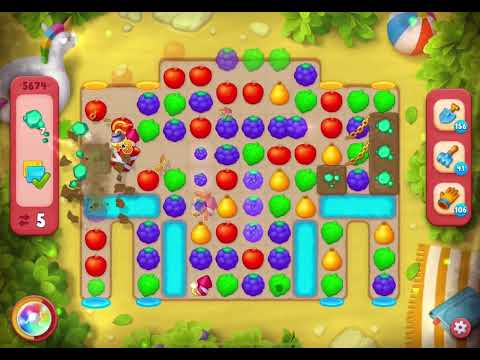 GardenScapes Level 5674 no boosters