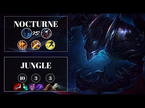 League of Legends Nocturne Jungle vs Kayn