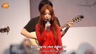 [Vietsub + Pinyin] Hãy cho tôi một tình địch tốt hơn - Điền Phức Chân (Hebe) Live