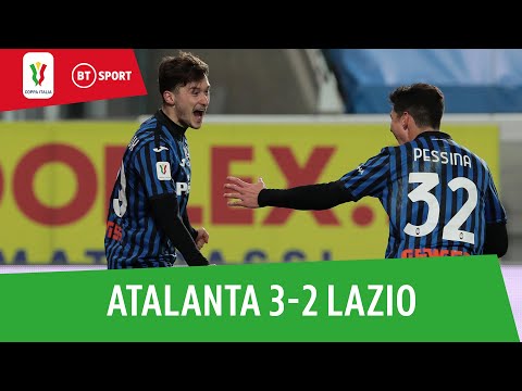 Atalanta v Lazio (3-2) | 10-man Atalanta win five-goal thriller! | Coppa Italia Highlights