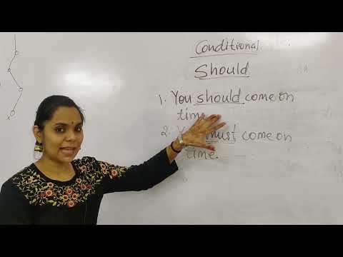 Learn the Concept of Conditional Should