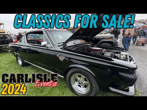 Thumbnail for Affordable Classic Cars for Sale at the Spring Carlisle 2024 | Classic Car Prices by Trans a, classic car, SEAT, Oldsmobile, classic cars, Trans am, video, WiLL, Car, classic ca, Muscle car, vide