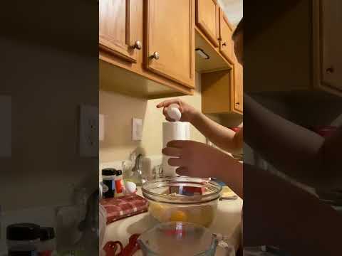 Pt.1 of making brownies