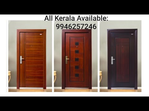 Metal hinged steel door malappuram for home