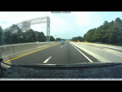 North Carolina State Lottery Vehicle Caught Speeding PJ-3406