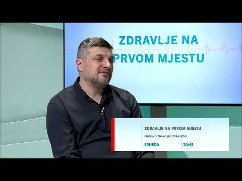 RTV HB | Najava: Zdravlje na prvom mjestu - doc. dr. sc. Borko Rajič