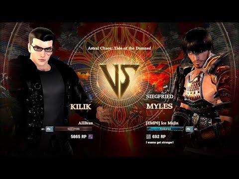 [Soul Calibur VI] Myles (Siegfried) vs Kilik Match
