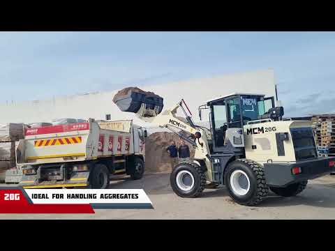 The 20G model Front End Loader - An Excellent Choice for Handling Aggregates
