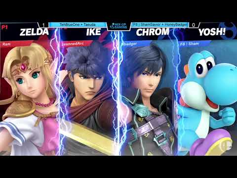 Taeuda+TehBlueOne vs HoneyBadger+F8|ShamSavior - Ultimate 8/12/2019 - SotH 99