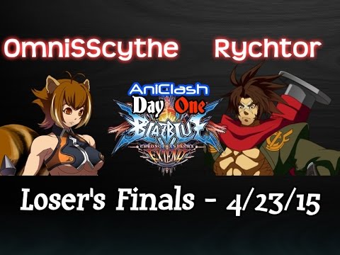 AniClash Day One: BBCP: Extend - Loser's Finals - OmniSScythe (Makoto) vs Rychtor (Bang)