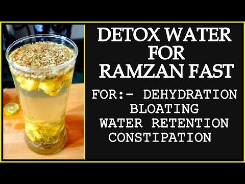 Detox Water for Ramadan | Weight Loss Detox Water for Ramadan | Fat to Fab | Suman Sunshine