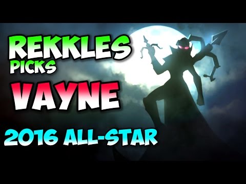 Rekkles picks Vayne at 2016 All-Star Event