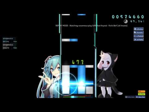 S3RL feat Krystal - R4V3 BoY [4k Insane] new pp score