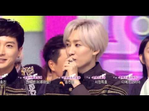 140913 Today winner #SuperJunior #MAMACITA