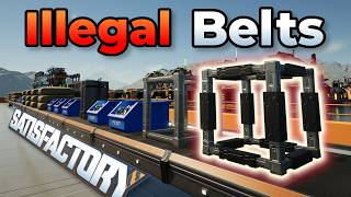 The Best & Worst Belt Types In Satisfactory: Manifolds, Load Balancers, & Sushi Belts