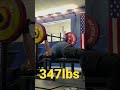 347LB SPEED BENCH SINGLE @19 YEARS OLD!