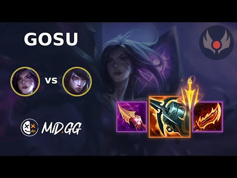 MID.GG: [ Gosu ] Kai'Sa BOT vs Aphelios | NA GRANDMASTER | LOL Season 2024