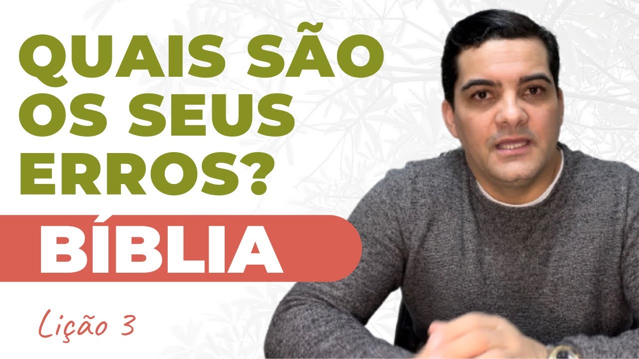 Watch Now Fabio Segantin - A Inerrância da Bíblia | Lição 3 | EBD | CPAD Fabio Segantin - A Inerrância da Bíblia | Lição 3 | EBD | CPAD
