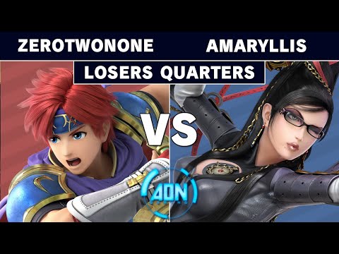 AON Ultimate 57 - ZeroTwoNone (Roy) vs Amaryllis (Bayonetta) Losers Quarterfinals - Smash Ultimate