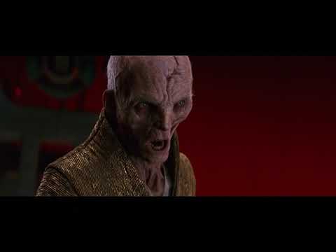 Star Wars The Last Jedi Kylo Ren Meets With Supreme Leader Snoke 4K
