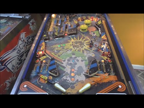 Repainting a Horribly Damaged 1980 Stern Flight 2000 Pinball Machine Playfield For Christmas!