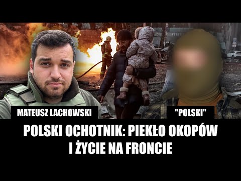 Polski ochotnik opowiada o tym, jak został ranny, jak wygląda życie na froncie oraz o piekle walk.