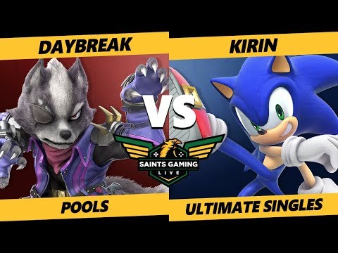 SGL 2019 SSBU - Daybreak (Wolf) Vs. SG | Kirin (Sonic) Smash Ultimate Tournament Pools