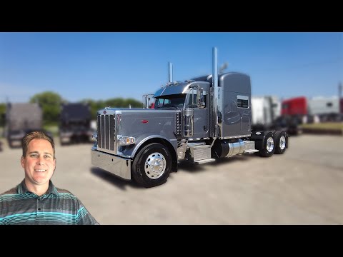 SOLD–Gunmetal 2024 Peterbilt 389 605 HP Automatic 1