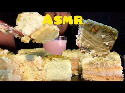 MUKBANG | The ‚S’ in vitamines stands for sugar | Pistachio tiramisu 🤤 big bites | subtitled