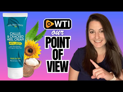 GILDEN TREE Urea Cream 40 Percent for Feet Maximum Strength Cracked Heel Treatment Foot Cream for Calluses and Dry Feet - WTI product video review