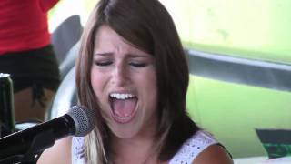 Hey Monday - How You Love Me Now Live - Acoustic Warped Tour MN 2010