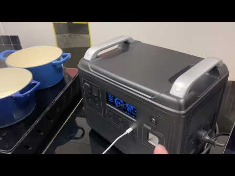 Safiery Power Cube 2000W, 160Ah Lithium, Charges at 1100W from AC power and 500W from Solar DC DC