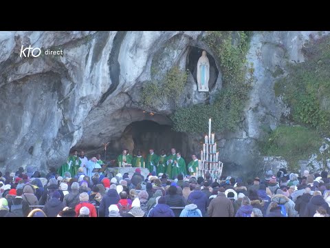 Messe de 10h à Lourdes du 12 février 2023