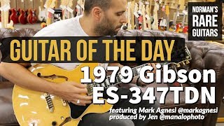 Video thumbnail for Guitar of the Day: 1979 Gibson ES-347TDN with Hangtags | Norman's Rare Guitars by Normans Rare Guitars