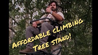 AFFORDABLE Tree stand! Guide Gear Climbing tree stand from The Sportsman's Guide!!! Unbox & review!